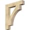 Ekena Millwork Westlake Block Rough Sawn Bracket, Douglas Fir, 6"W x 36"D x 42"H BKT06X36X42WTL05RDF - alternate 1